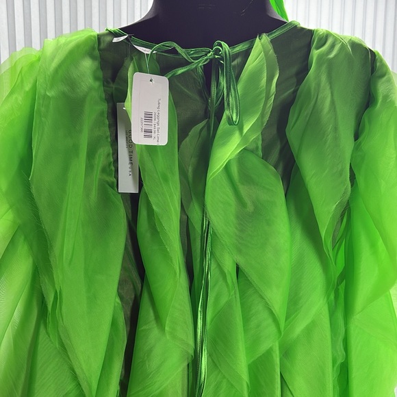 Vibrant Green Jumpsuit - Picture 3 of 13